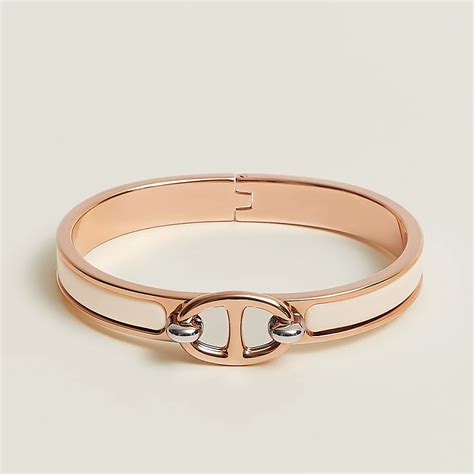 bracelet hermes femme chaine d'ancre|hermes chain link bracelet.